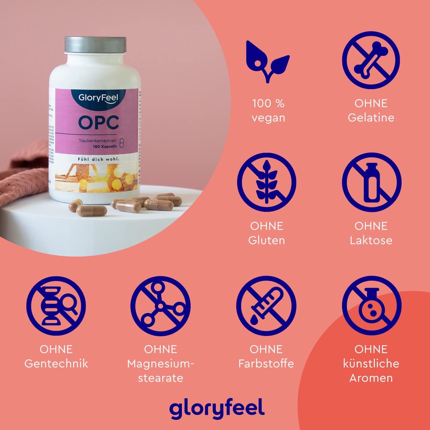 Traubenkernextrakt Kapseln