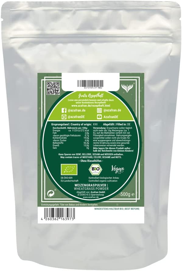 Weizengraspulver